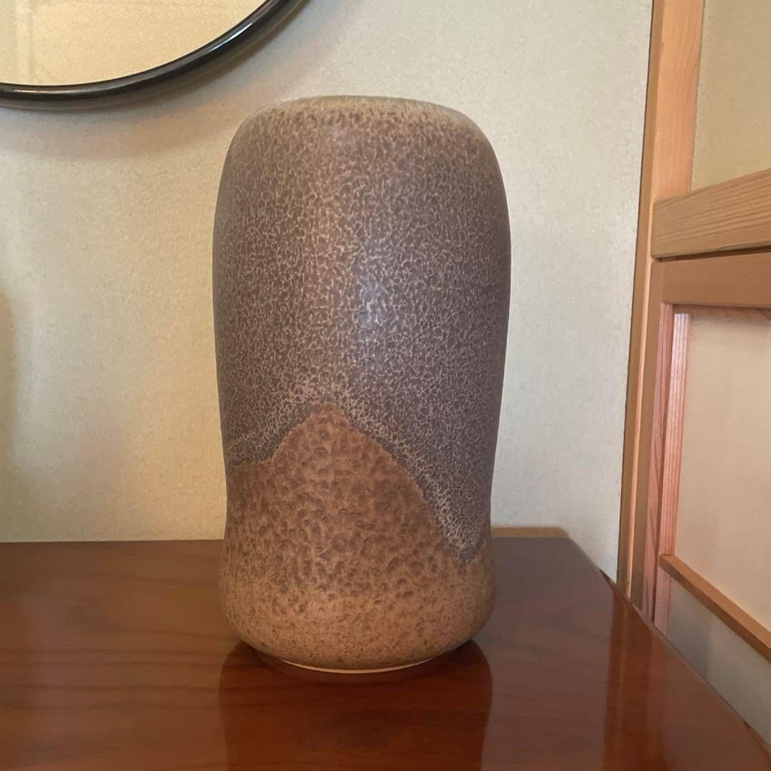 備前焼 花入 華入 アンティーク備前焼 共箱 堀江祥山 備前焼 花入 共